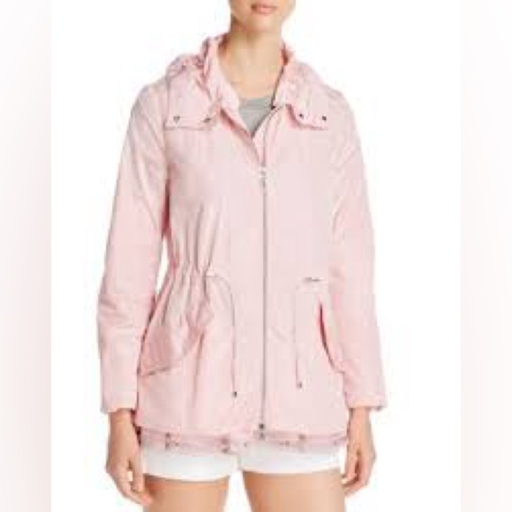 Women's Moncler Loty Hooded Rain Jacket size 1
